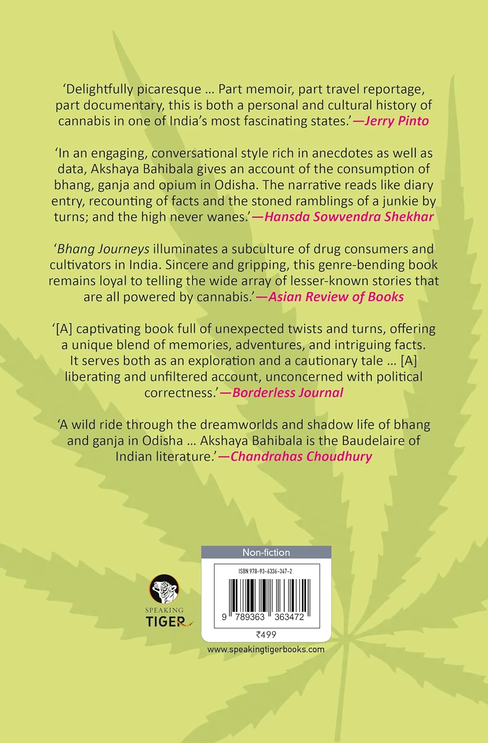 Bhang Journey