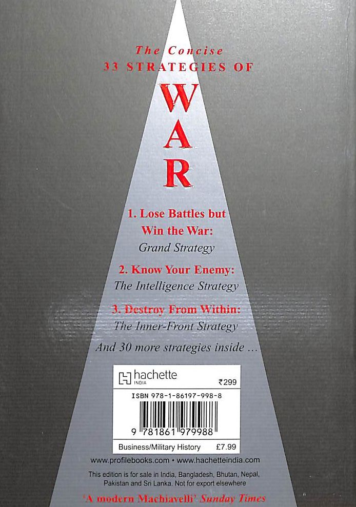 The Concise 33 Strategies of War