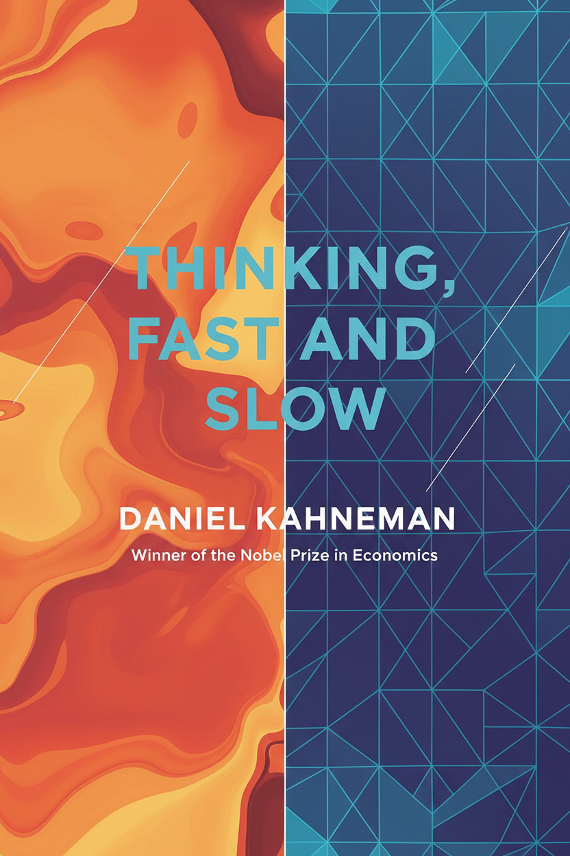 Thinking, Fast and Slow by Daniel Kahneman – book cover