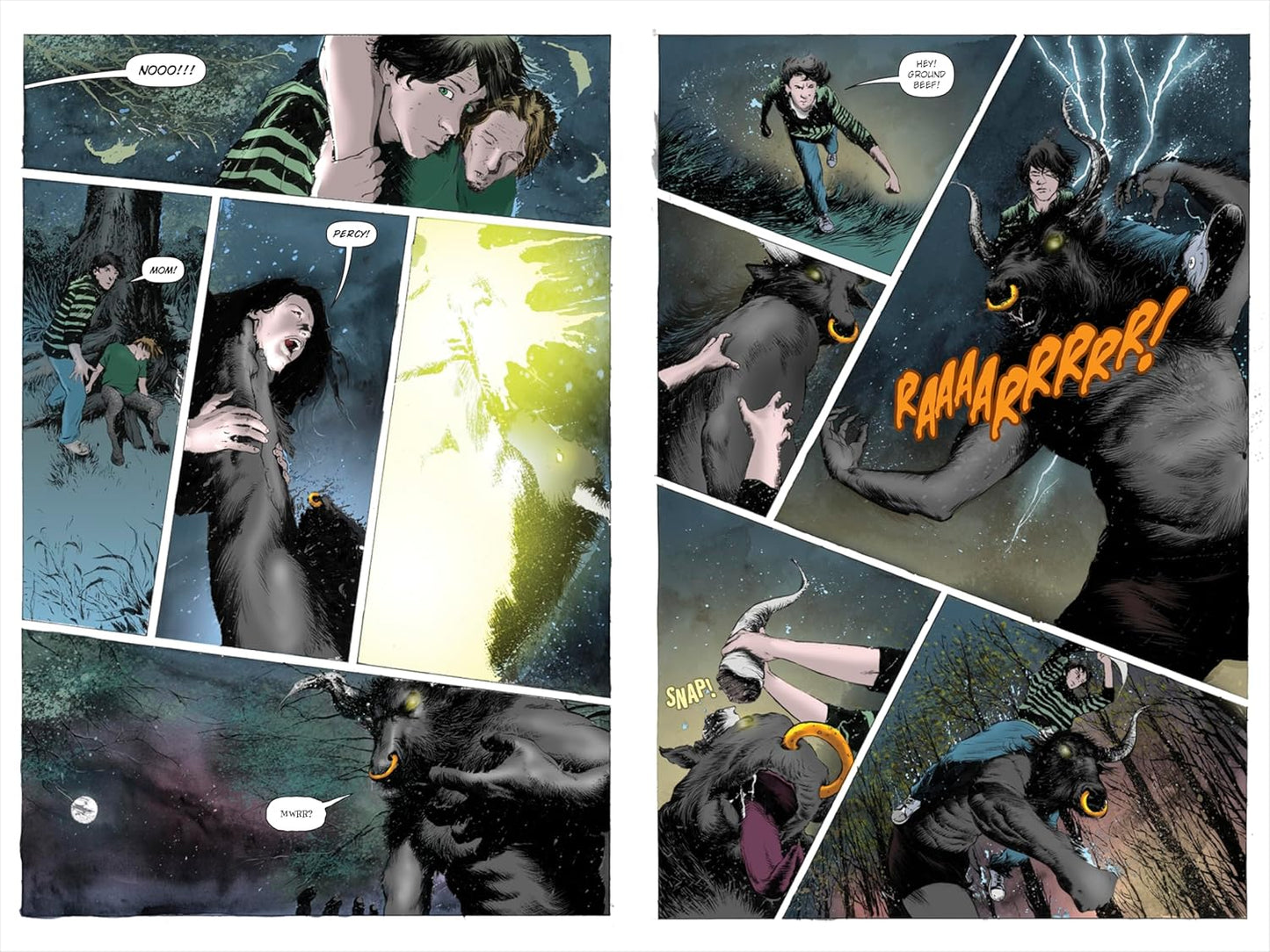 Percy Jackson and the Olympians: The Lightning Thief – Graphic Novel by Rick Riordan