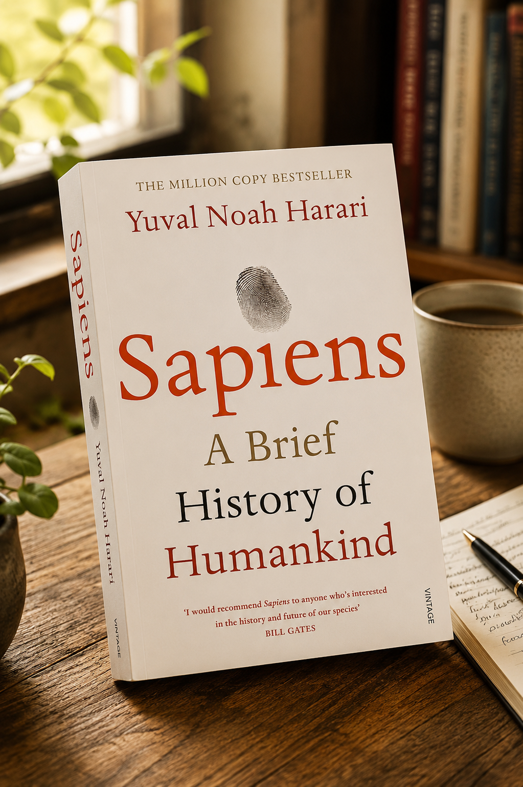 Sapiens: A Brief History of Humankind by Yuval Noah Harari (Hardcover)