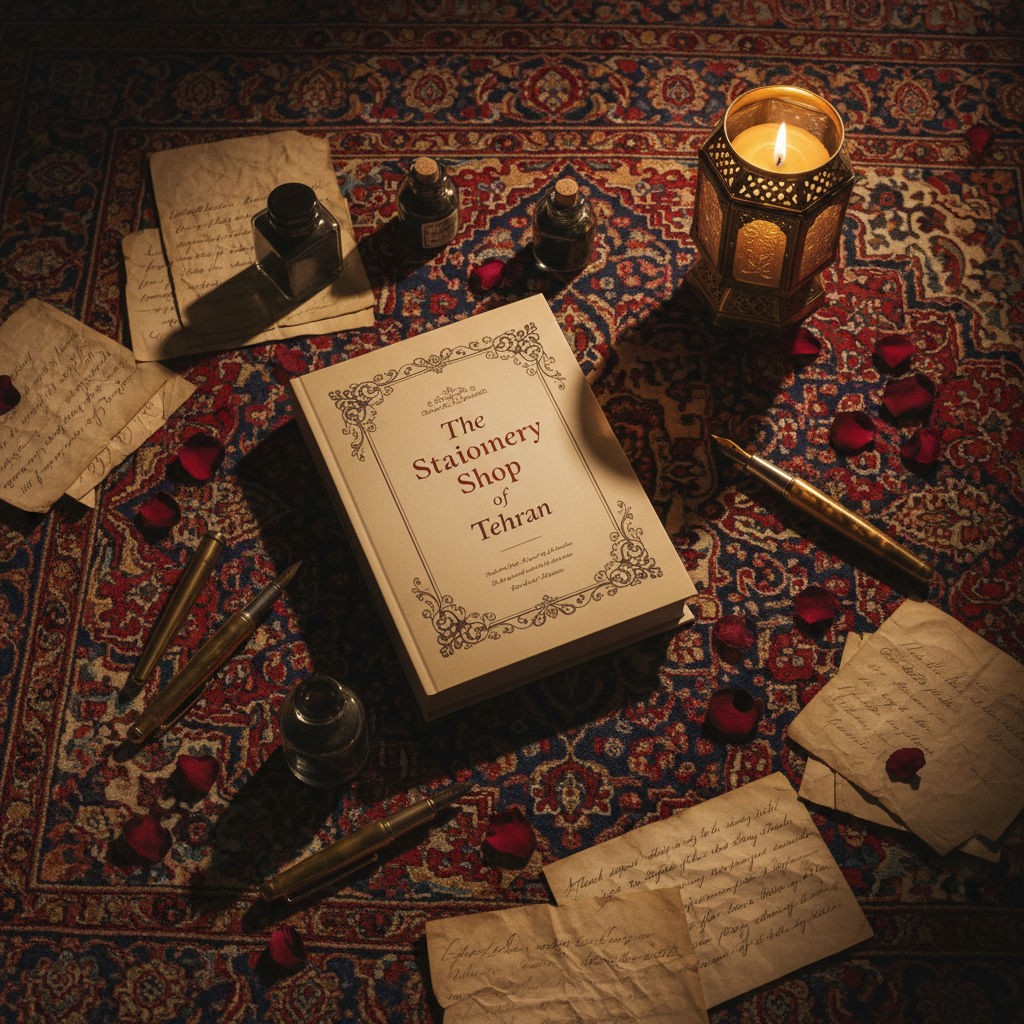 Stationery Shop of Tehran Persian Flat Lay