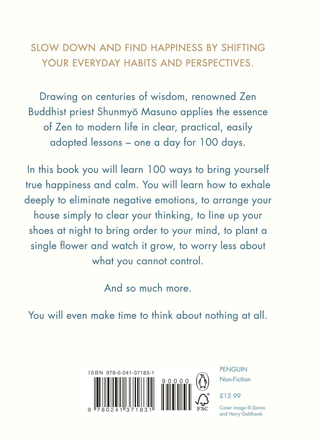 Zen: The Art of Simple Living by Shunmyo Masuno