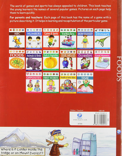 Foods: My First Preschool Book
