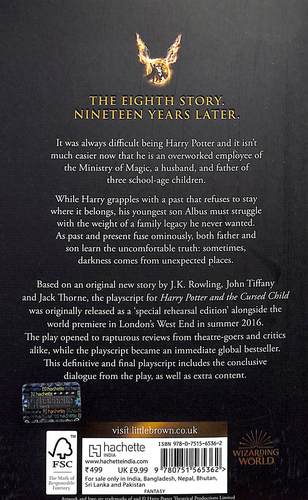 Harry Potter and the Cursed Child - Parts One and Two