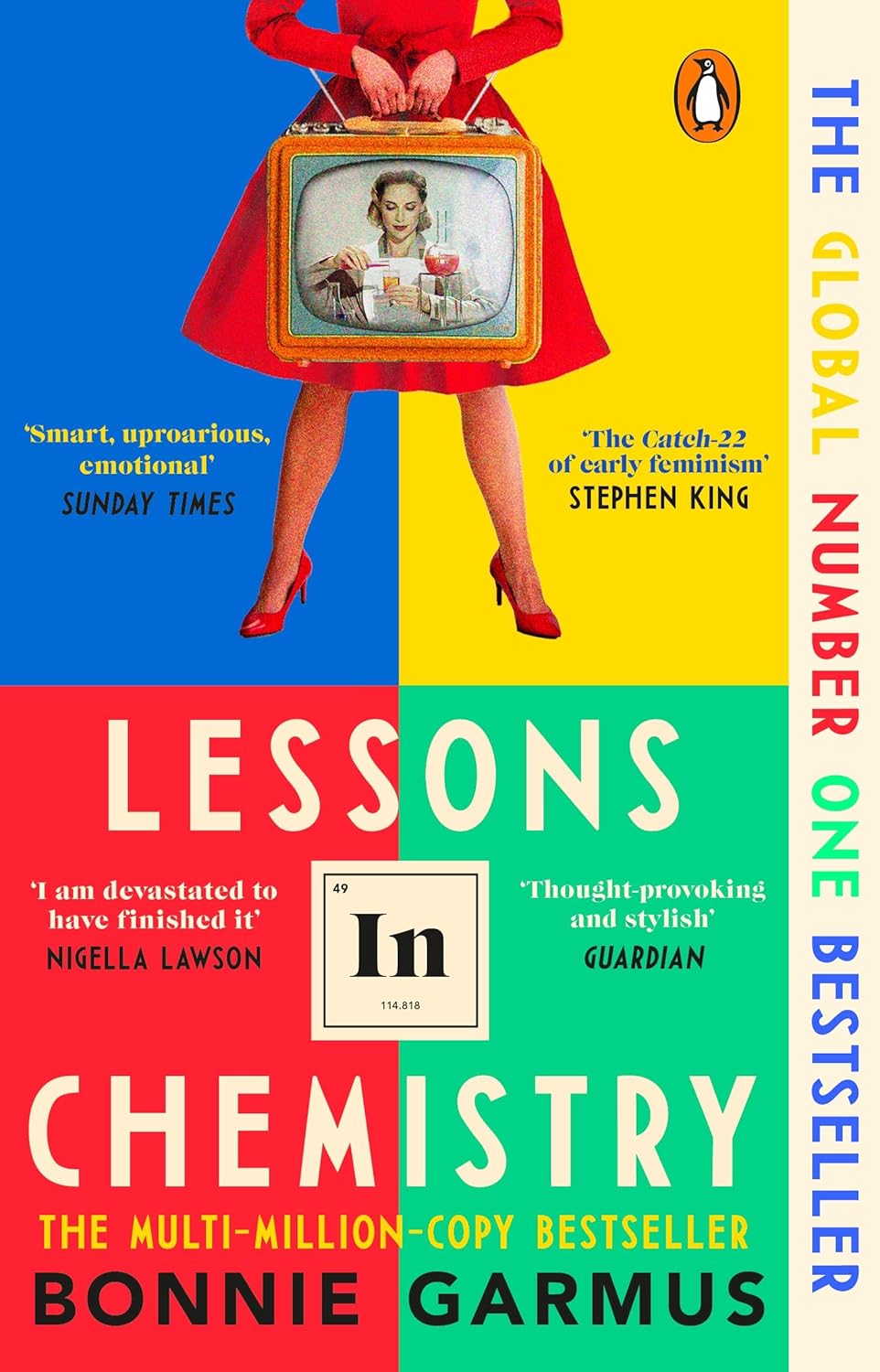 Lessons in Chemistry – Bonnie Garmus | Multi-Award-Winning Bestseller (Paperback)