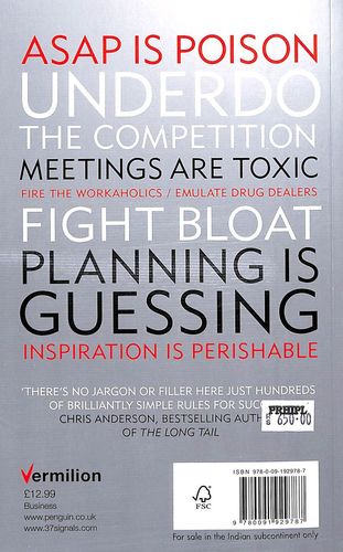 Rework by Jason Fried & David Heinemeier Hansson