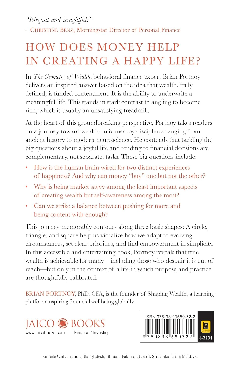 The Geometry of Wealth