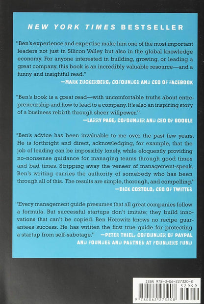 The Hard Thing About Hard Things (Hardcover)