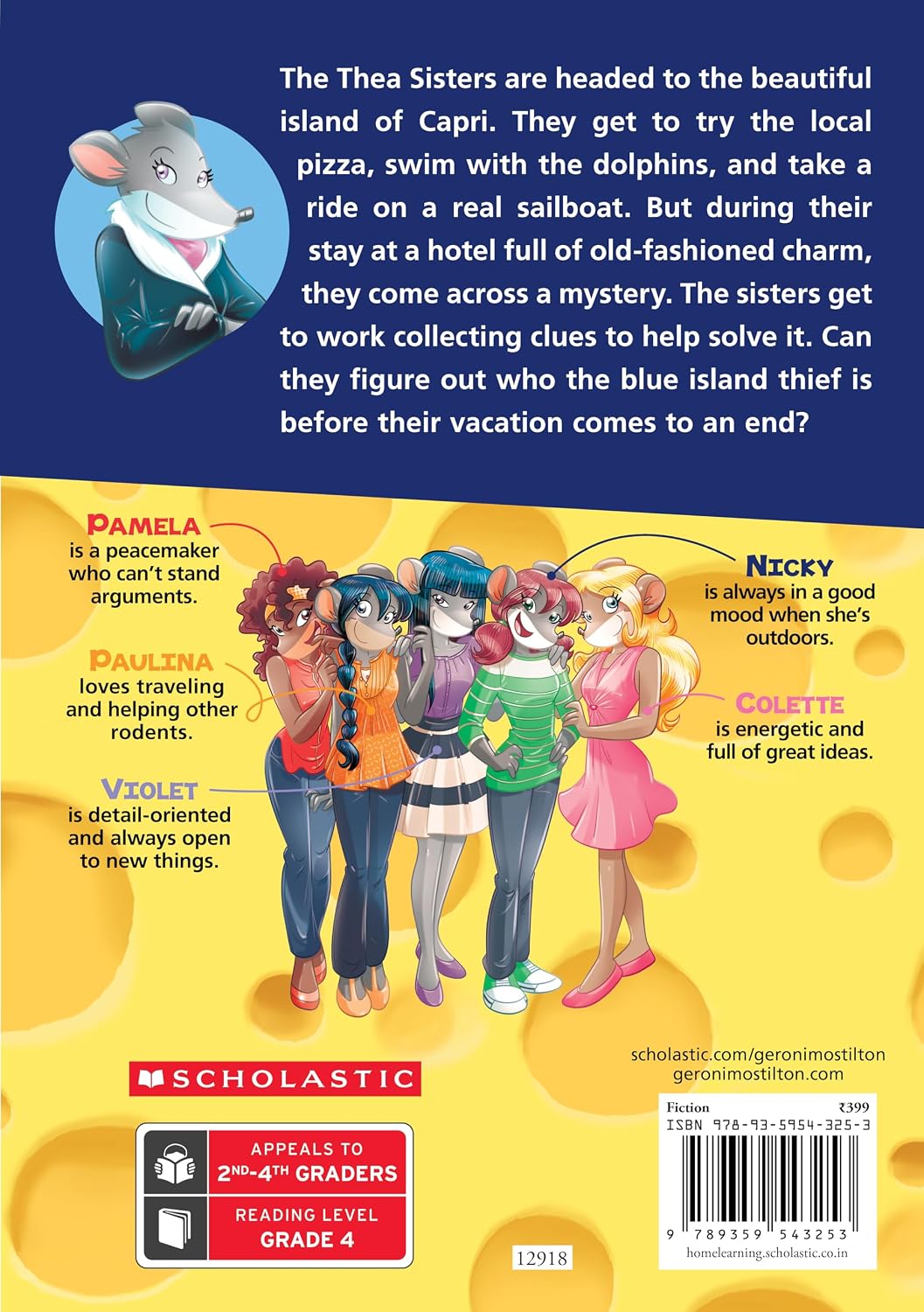 Thea Stilton and the Blue Island Thief (#39)