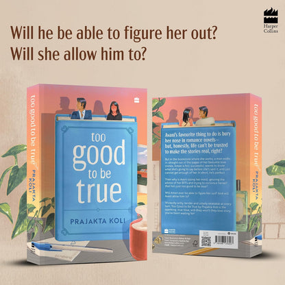 Too Good to Be True – Prajakta Koli | Award-Winning Indian Romance Novel (Paperback)