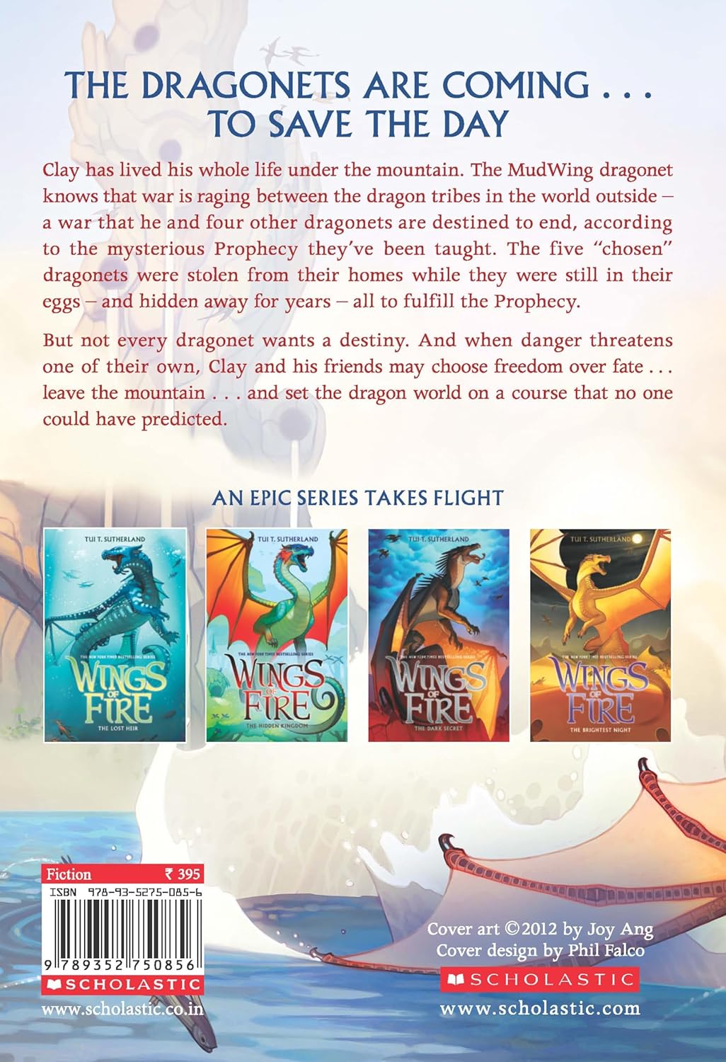 Wings of Fire #1: The Dragonet Prophecy by Tui T. Sutherland