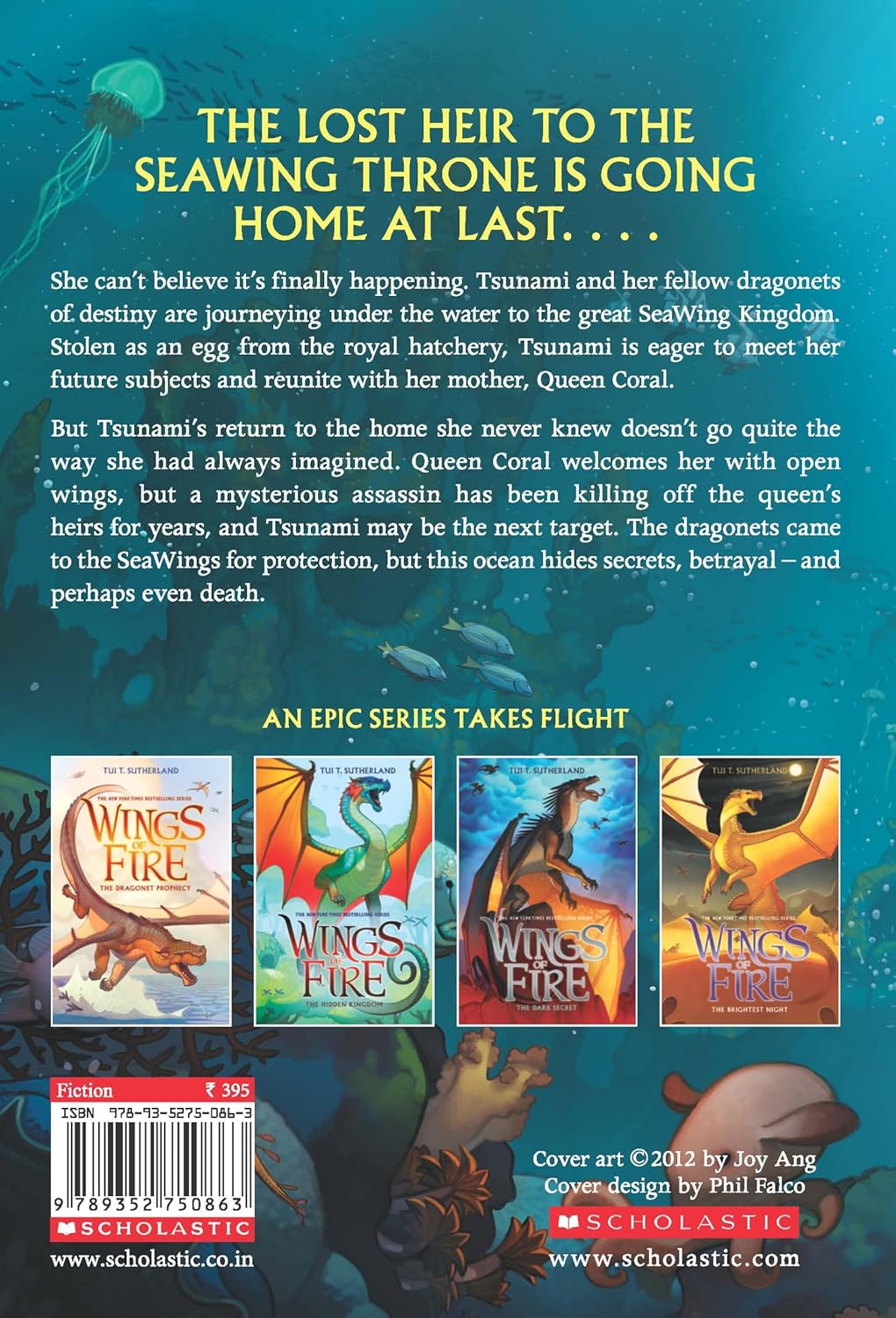 Wings of Fire #2: The Lost Heir by Tui T. Sutherland