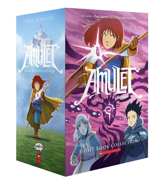 Amulet Box-set (Books 1–8) by Kazu Kibuishi
