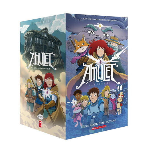 Amulet Box-set (Books 1–9) by Kazu Kibuishi
