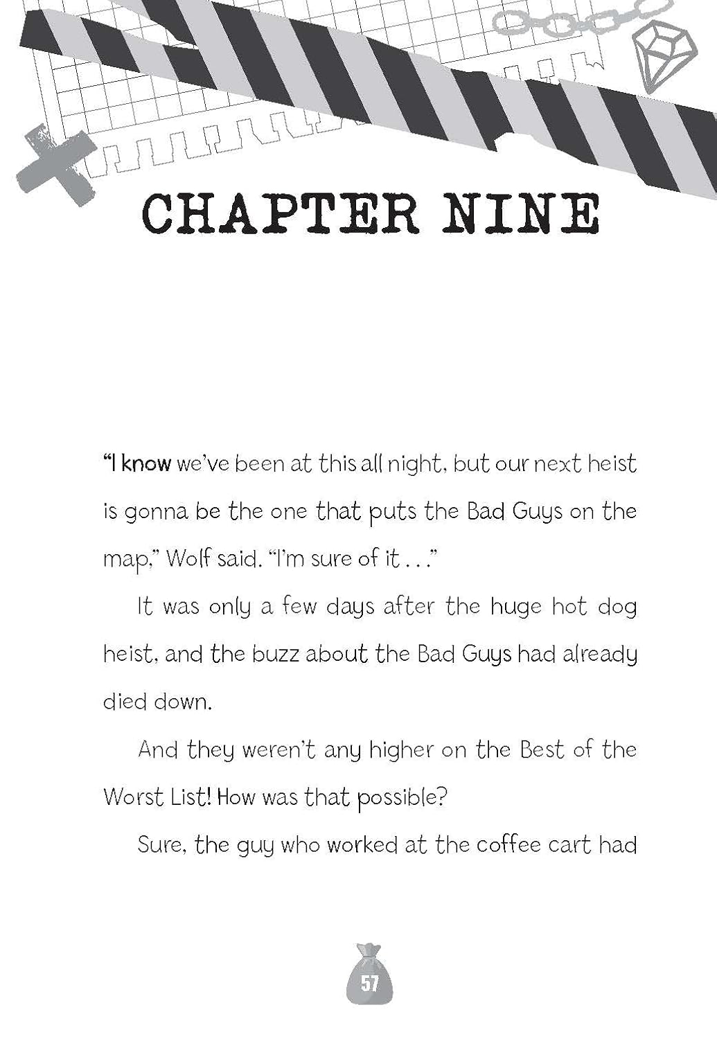 BAD GUYS TV CHAPTER BOOK #2: MOVING ON UP