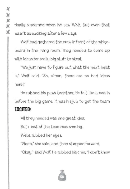 BAD GUYS TV CHAPTER BOOK #2: MOVING ON UP