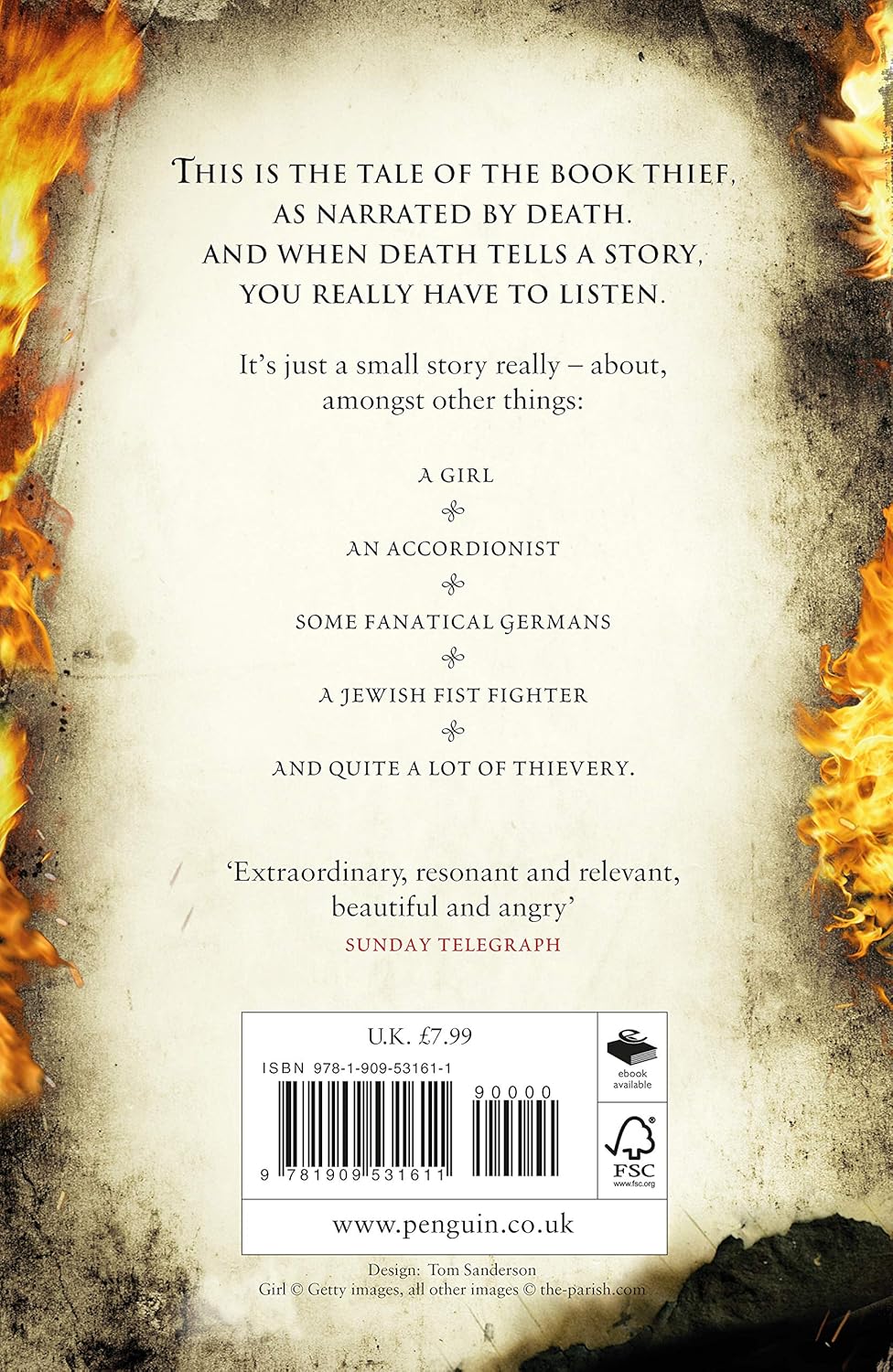 The Book Thief – Markus Zusak (10th Anniversary Edition)