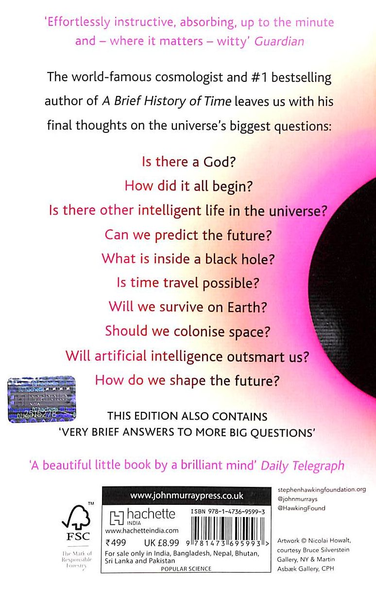 Brief Answers to the Big Questions