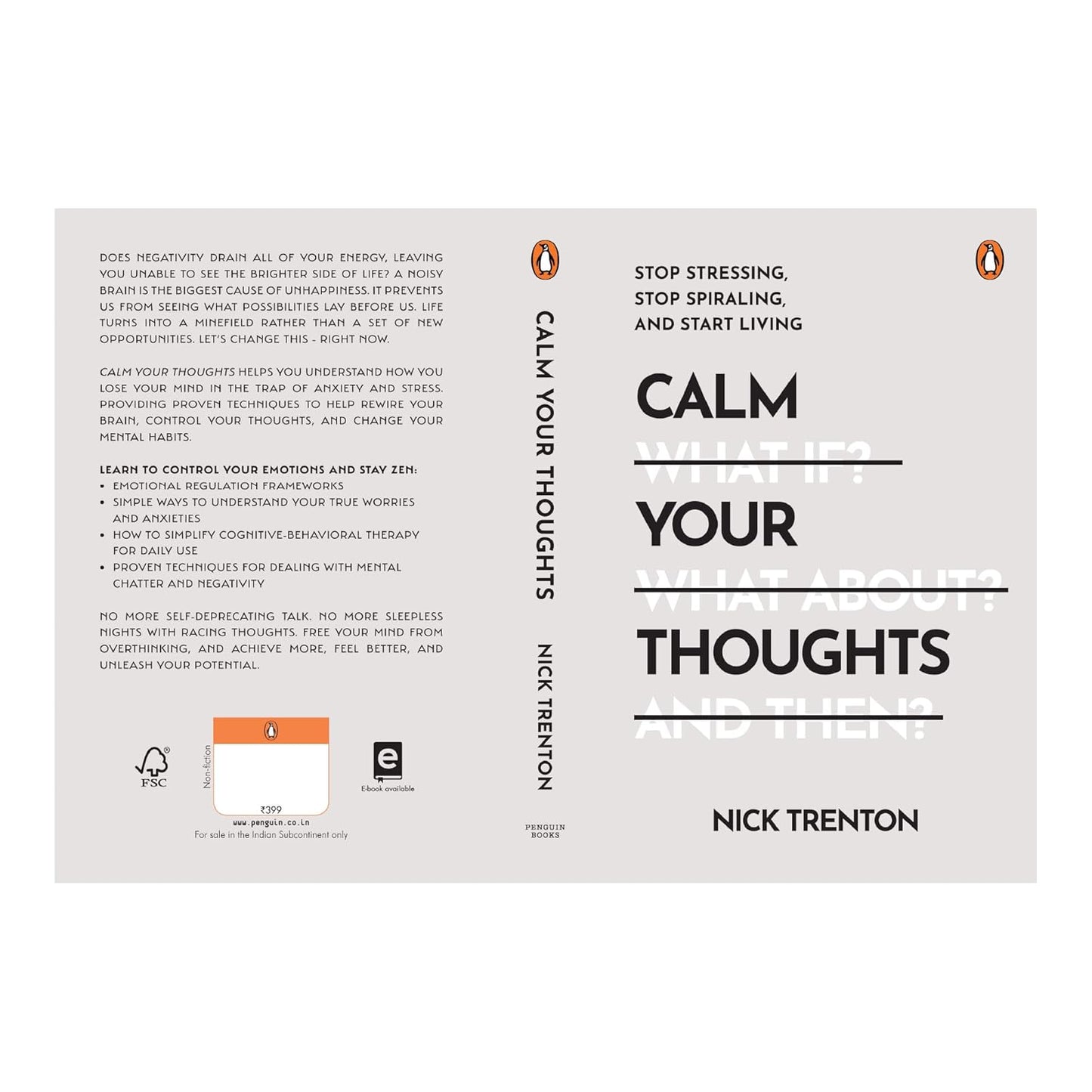 Calm Your Thoughts: Stop Stressing, Stop Spiraling, and Start Living