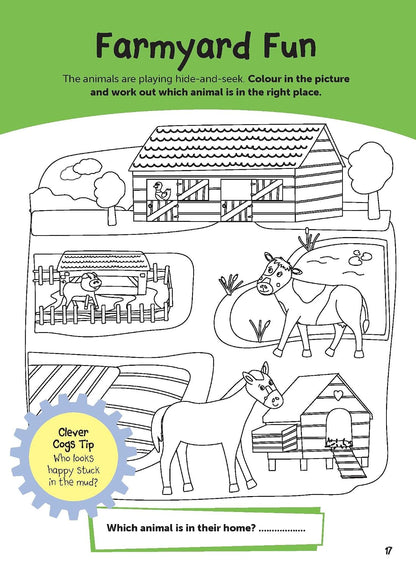 Clever Cogs: Fantastic Puzzles for Five Year Olds