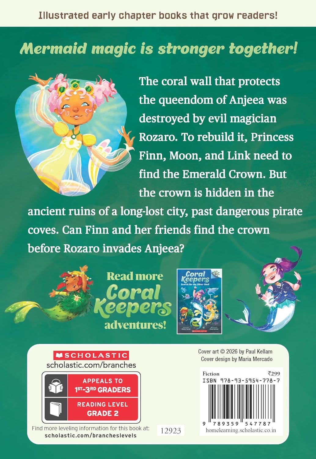 Coral Keepers #3: Claim the Emerald Crown (A Branches Book)