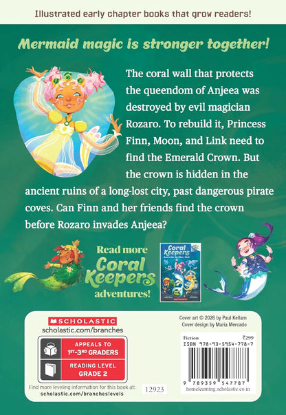 Coral Keepers #3: Claim the Emerald Crown (A Branches Book)