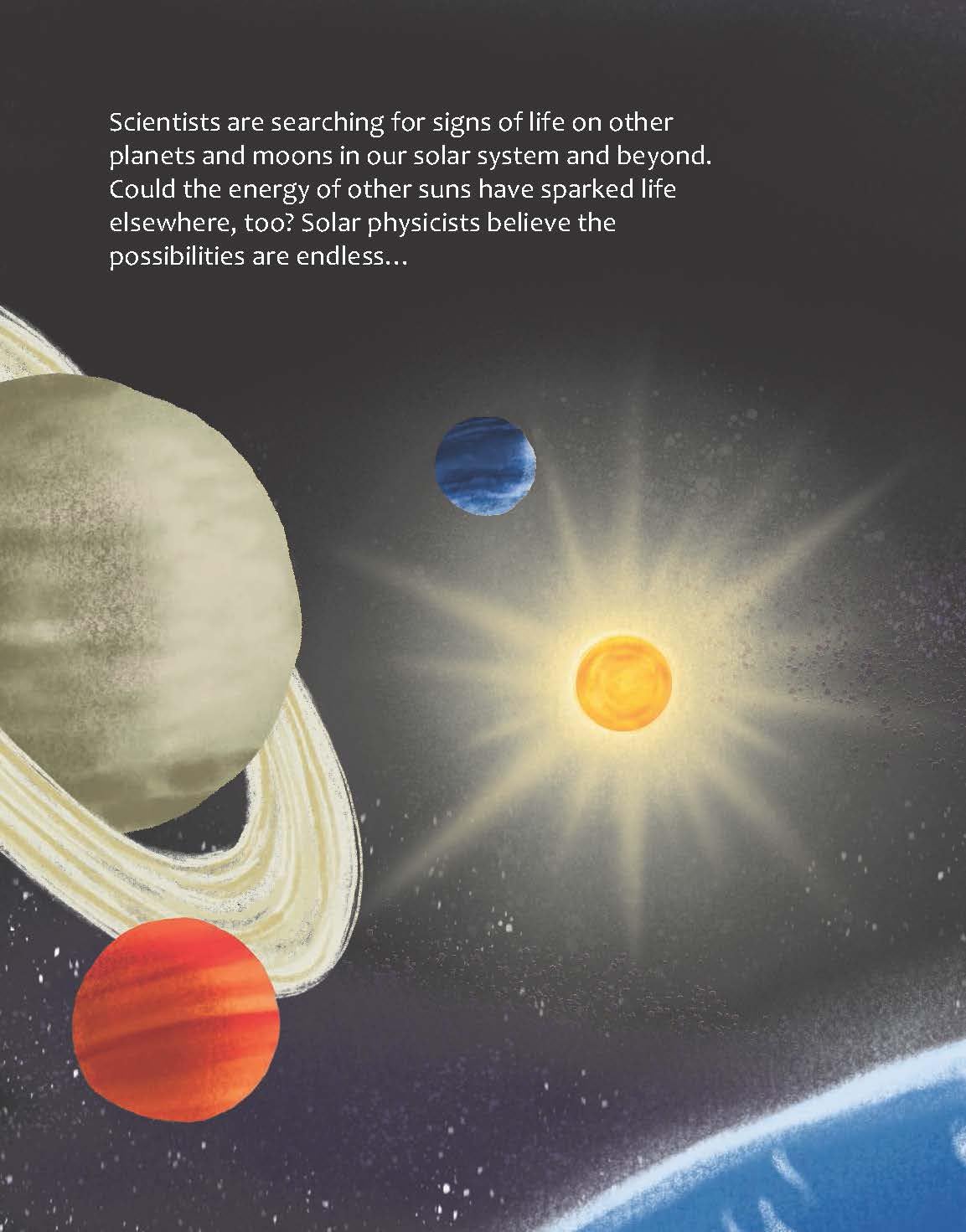 Did Life Come from the Sun? Heliophysics