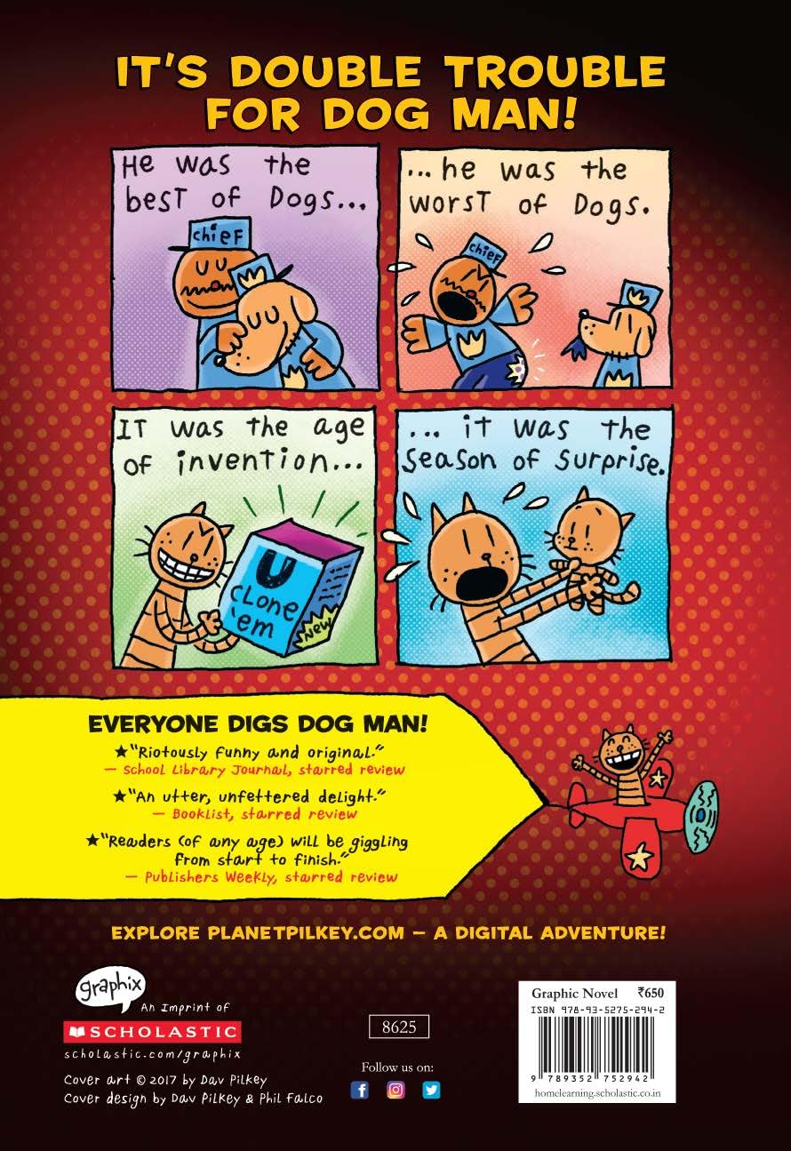 Dog Man: A Tale of Two Kitties by Dav Pilkey (Dog Man #3)