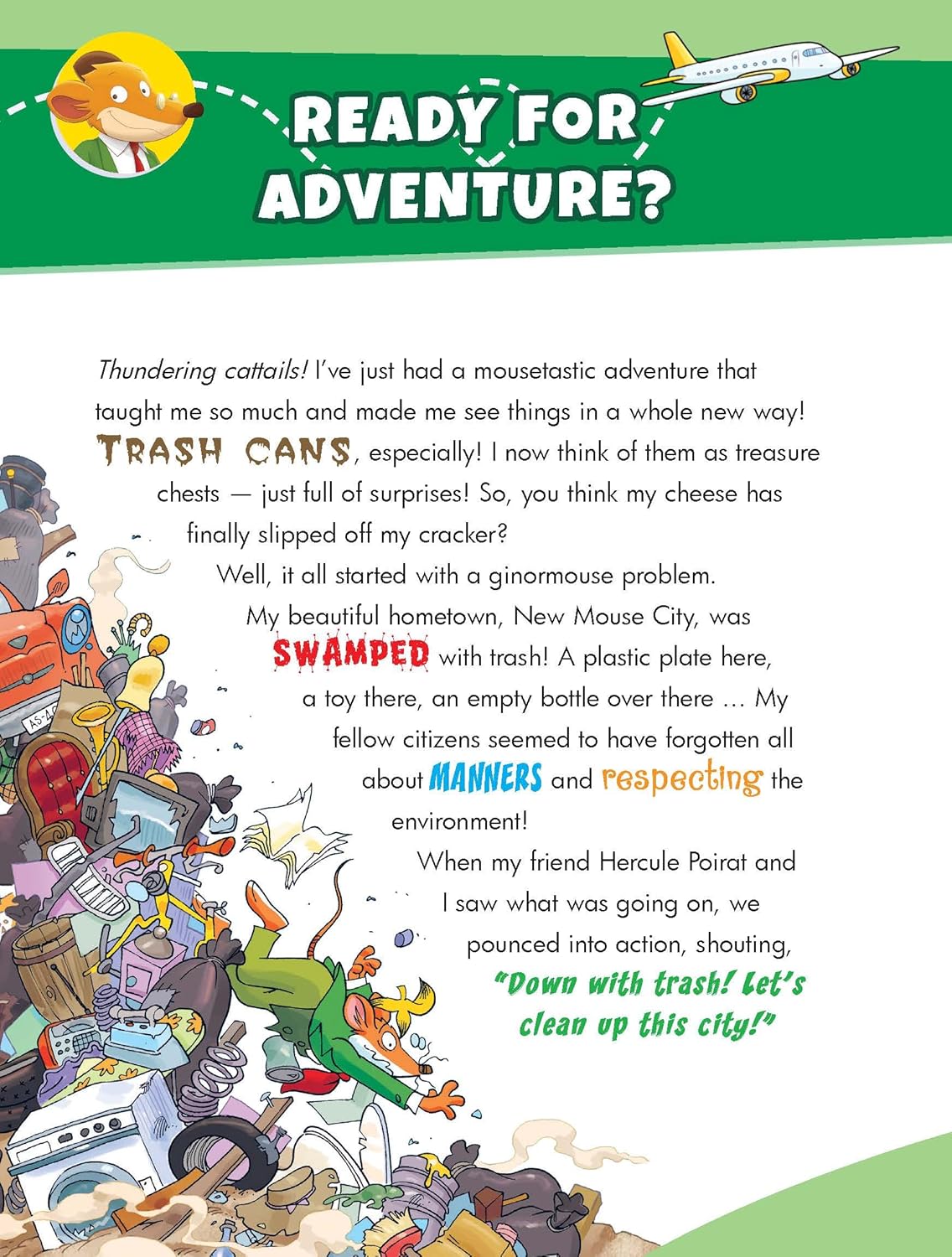 Geronimo Stilton: Mice to the Rescue #5 – SOS! We're Swamped with Trash!