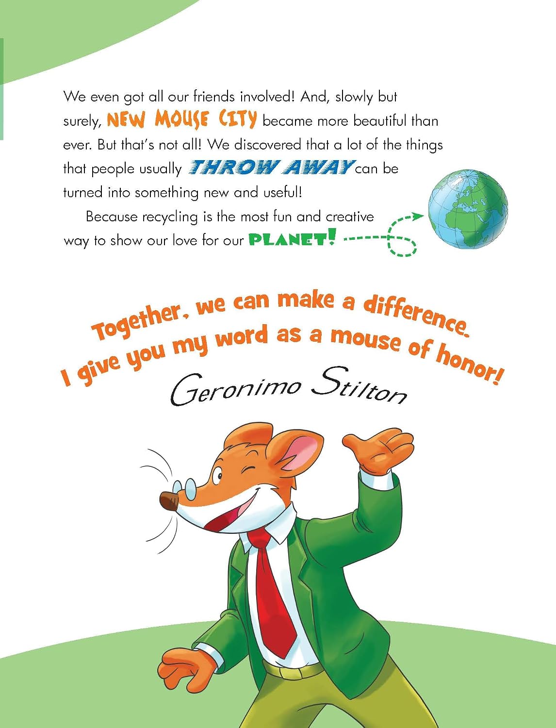 Geronimo Stilton: Mice to the Rescue #5 – SOS! We're Swamped with Trash!