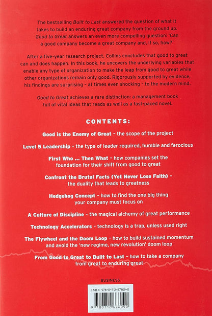 Good to Great | Jim Collins | Business Books|Hard Cover