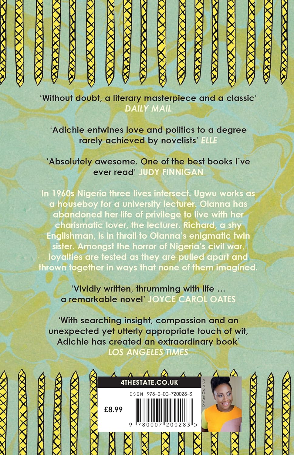 Half of a Yellow Sun by Chimamanda Ngozi Adichie