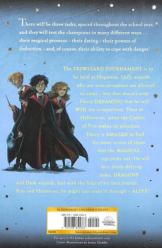 Harry Potter and the Goblet of Fire by J.K. Rowling (New Jacket Edition)