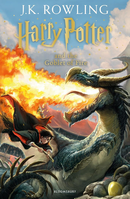 Harry Potter and the Goblet of Fire by J.K. Rowling (New Jacket Edition)