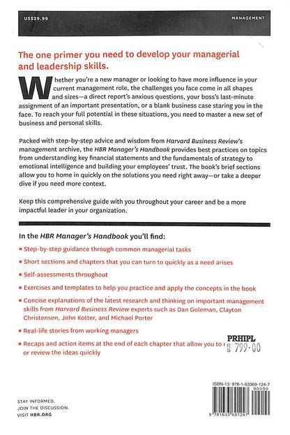 Harvard Business Review Manager's Handbook