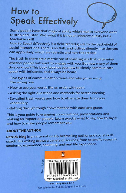 How to Speak Effectively