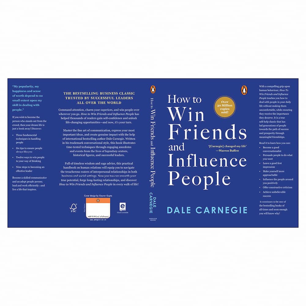 How to Win Friends and Influence People by Dale Carnegie (Premium Paperback)