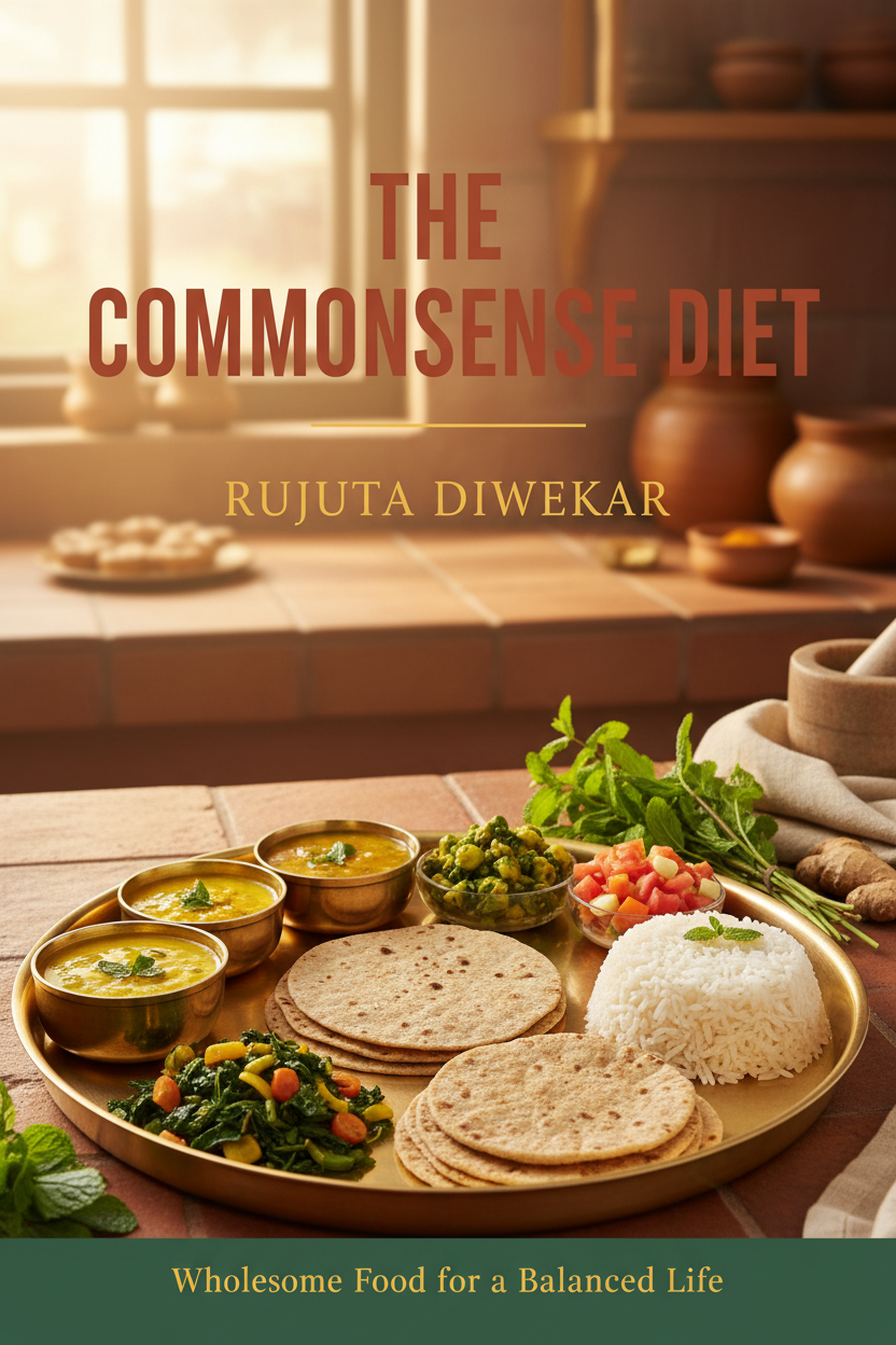 The Commonsense Diet by Rujuta Diwekar – book cover