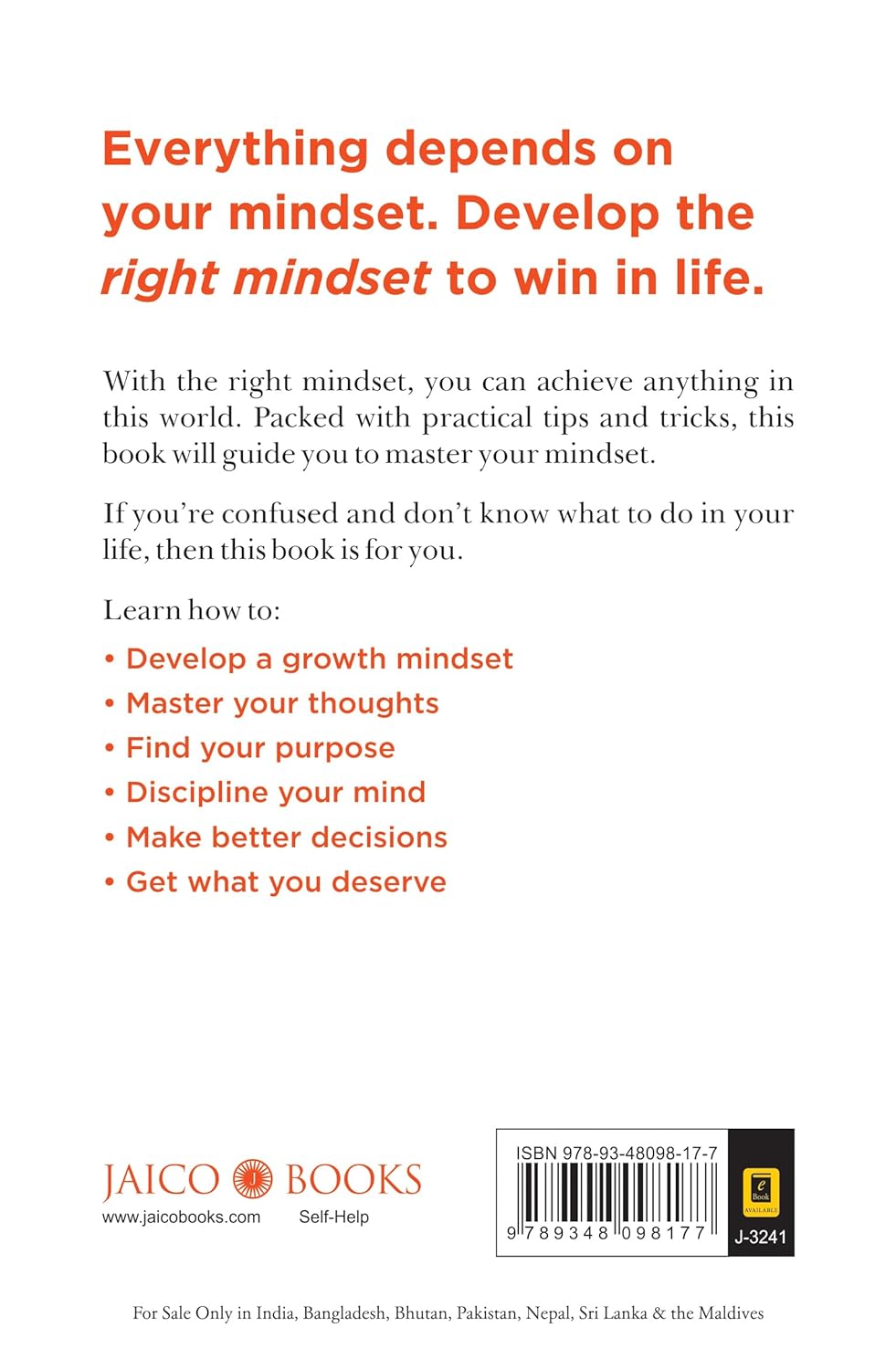 Master Your Mindset: How to Get What You Truly Deserve