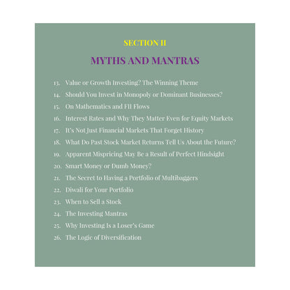 Money, Myths and Mantras: The Ultimate Investment Guide