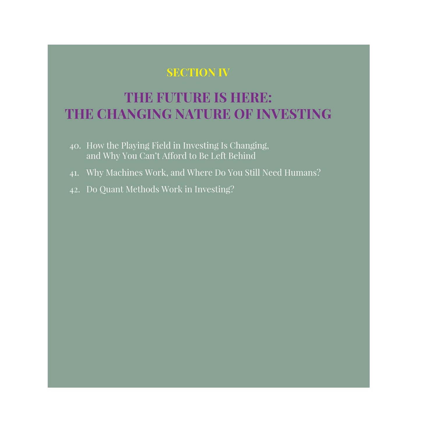 Money, Myths and Mantras: The Ultimate Investment Guide