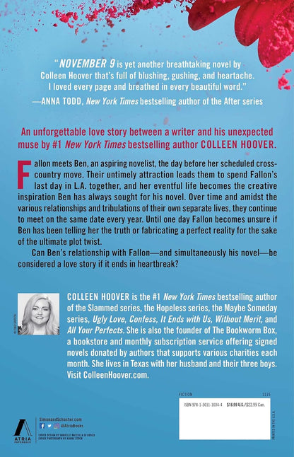 November 9: A Novel | Colleen Hoover
