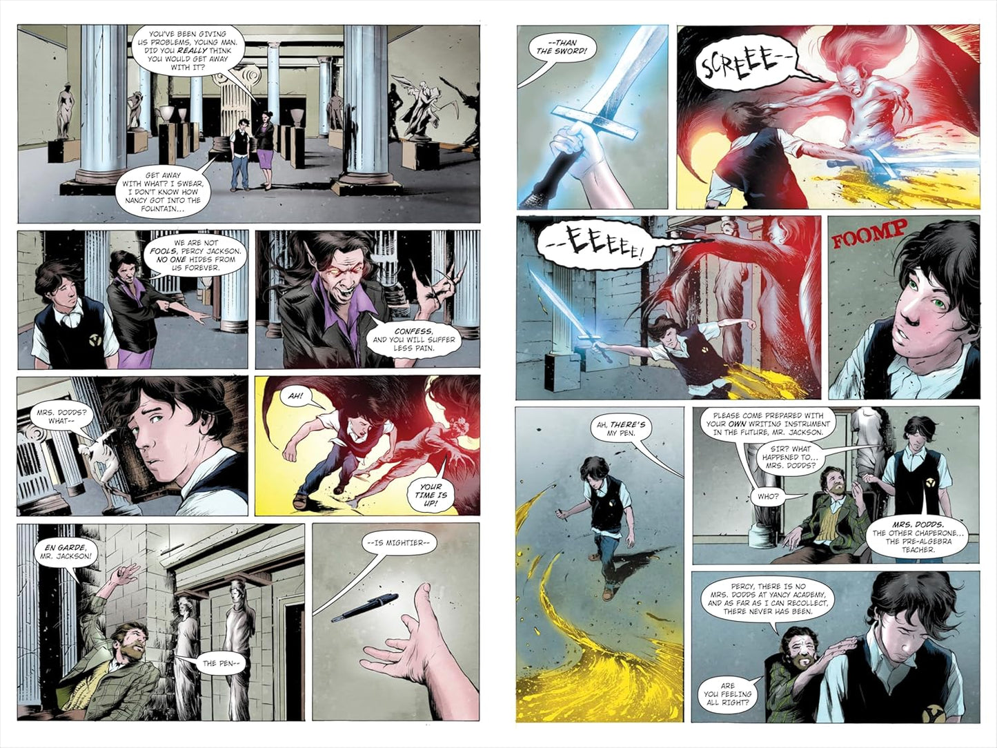 Percy Jackson and the Olympians: The Lightning Thief – Graphic Novel by Rick Riordan