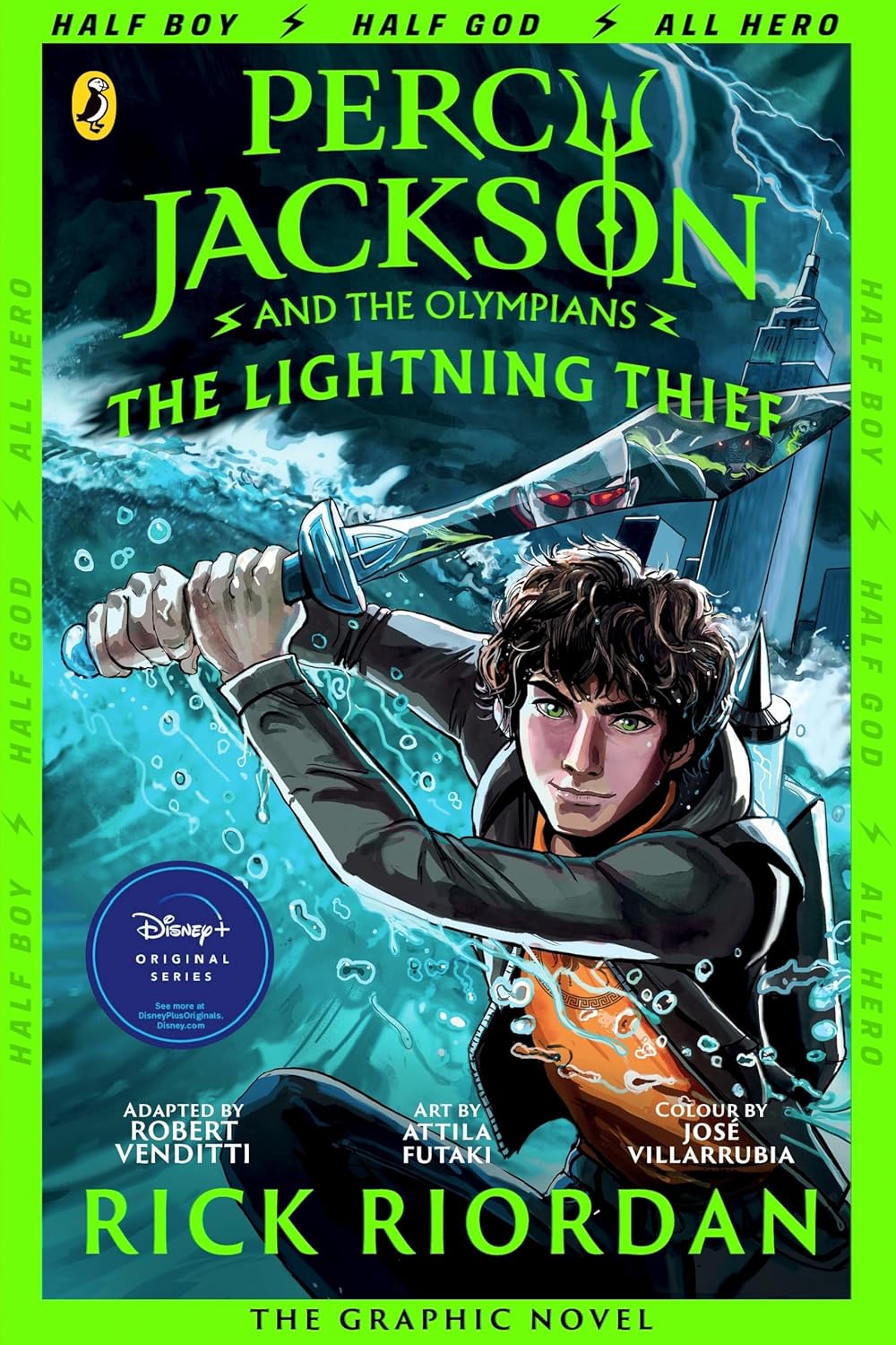 Percy Jackson and the Olympians: The Lightning Thief – Graphic Novel by Rick Riordan