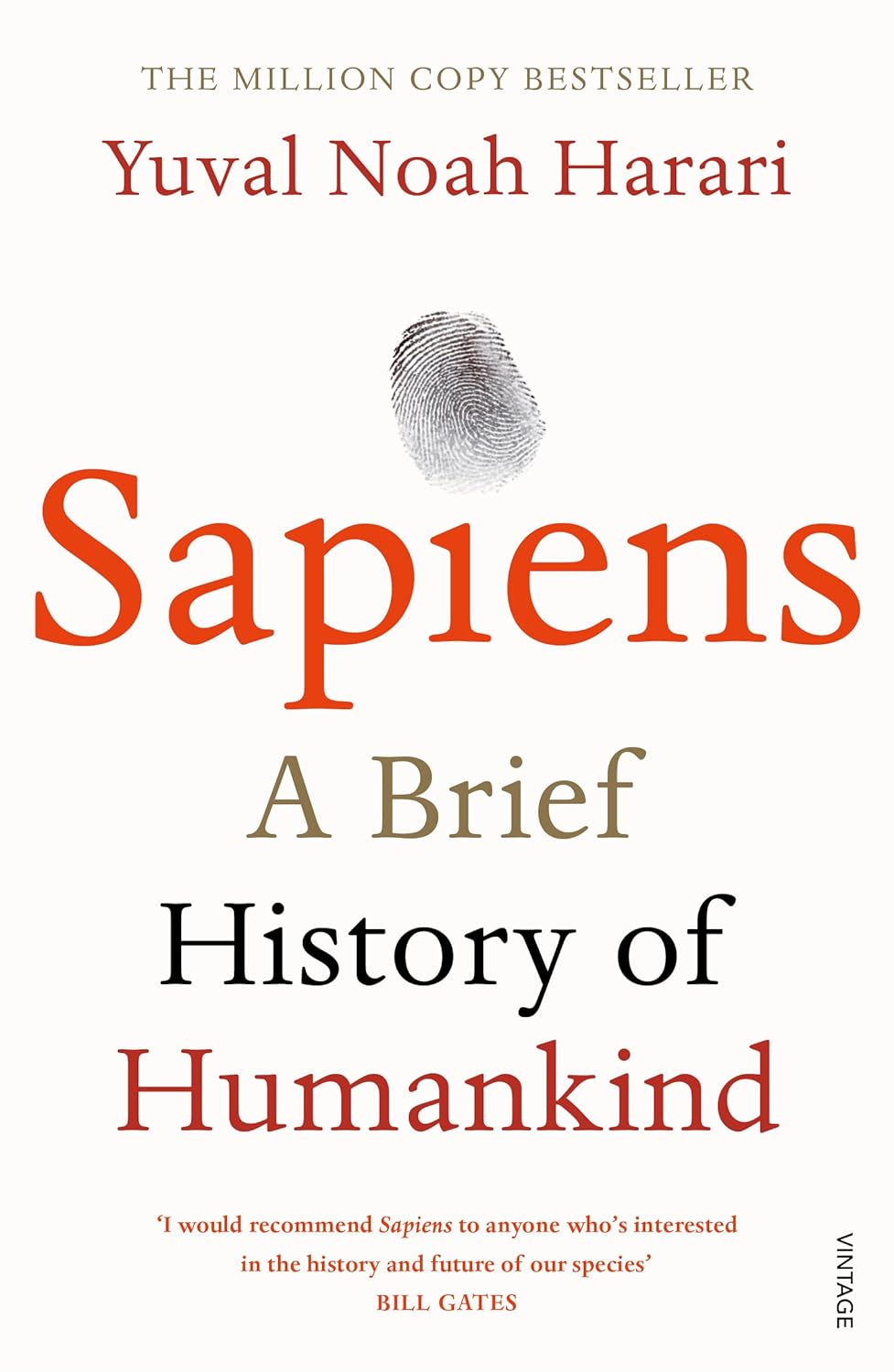Sapiens: A Brief History of Humankind by Yuval Noah Harari (Hardcover)