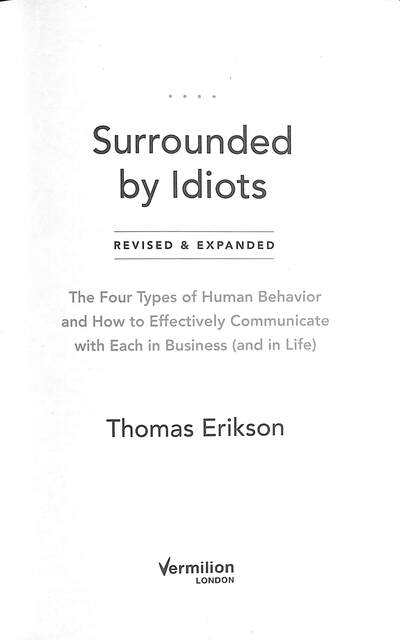 Surrounded by Idiots (Fully Revised and Expanded)