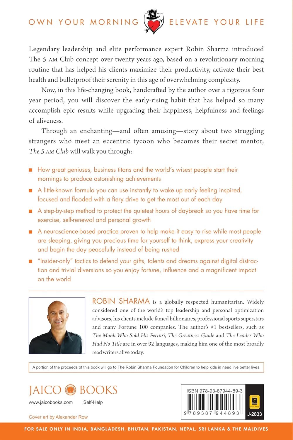 The 5 AM Club | Robin Sharma | Jaico Books