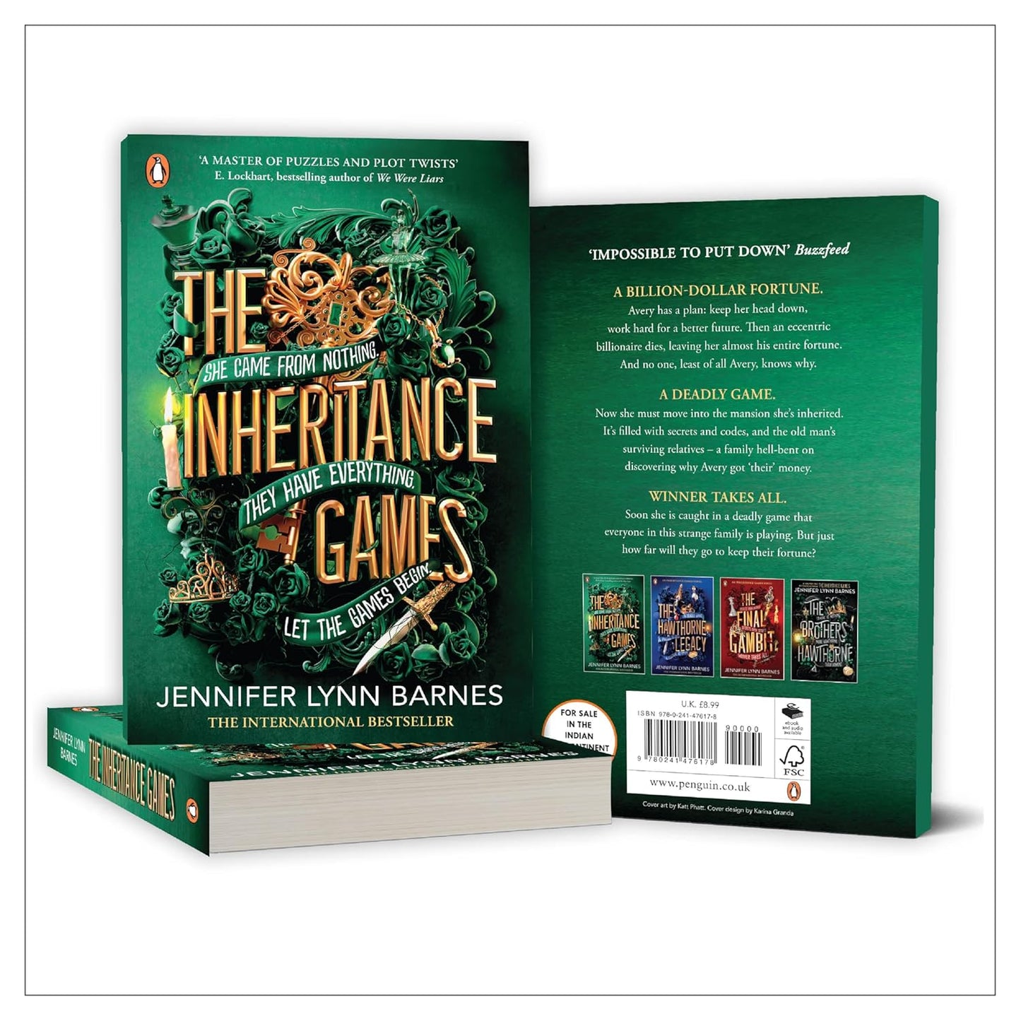 The Inheritance Games by Jennifer Lynn Barnes