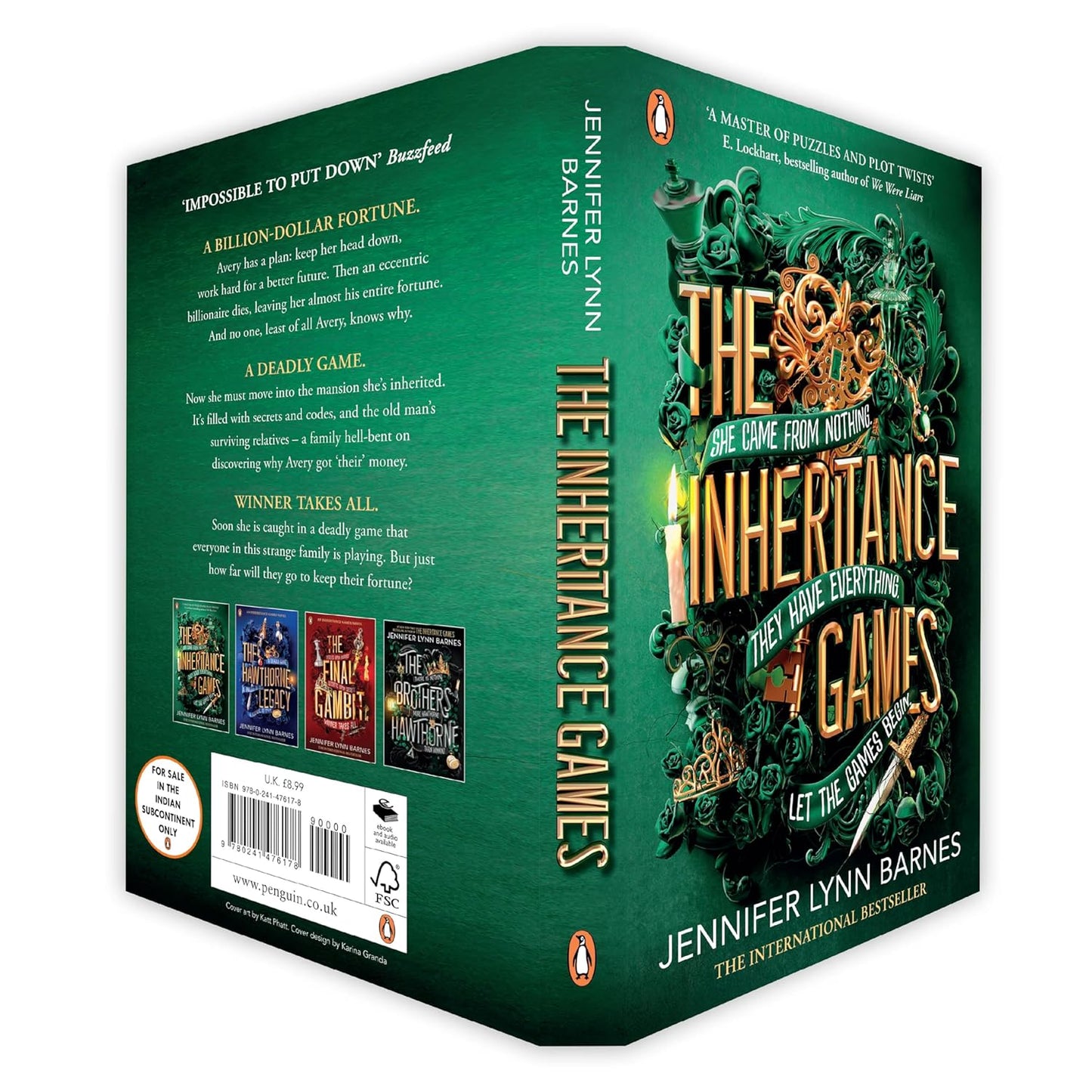 The Inheritance Games by Jennifer Lynn Barnes